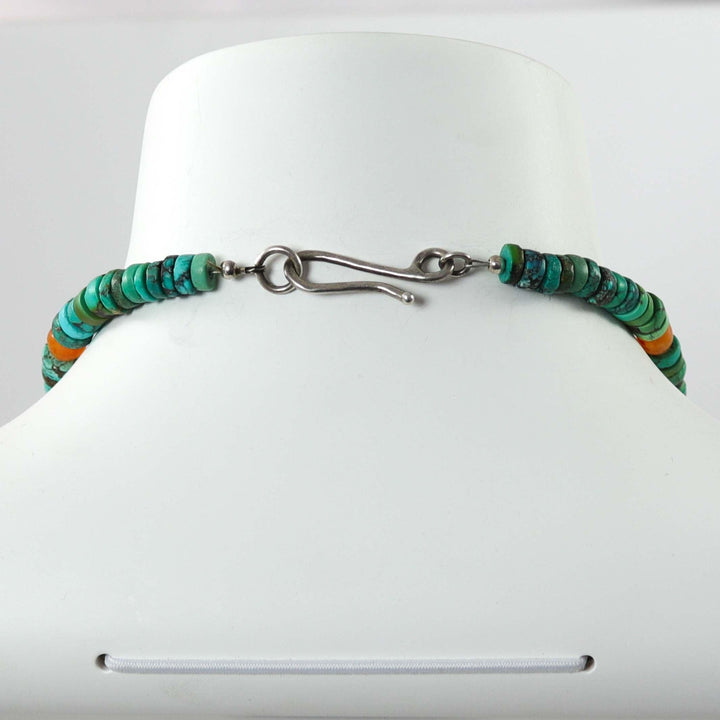 1980s Turquoise and Carnelian Necklace by Vintage Collection - Garland's