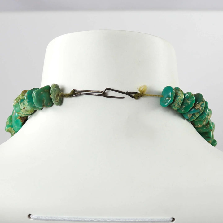 1980s Turquoise Chunk Necklace by Vintage Collection - Garland's