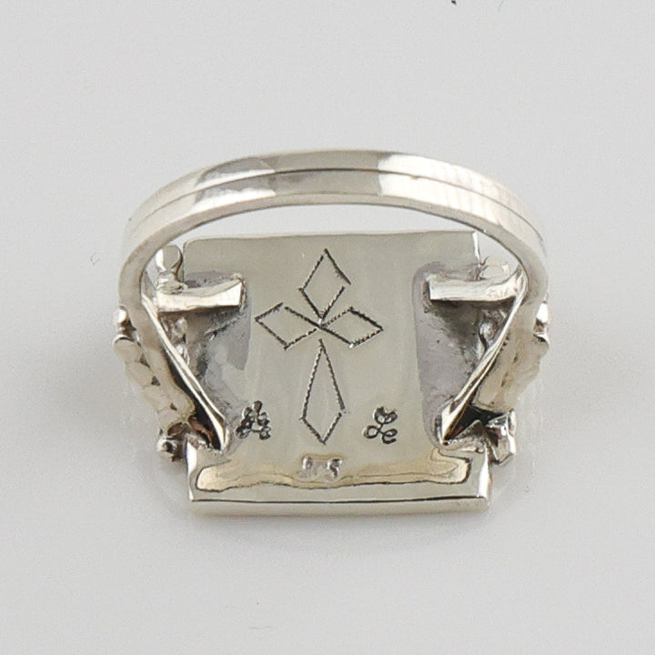 Turquoise and Variscite Ring