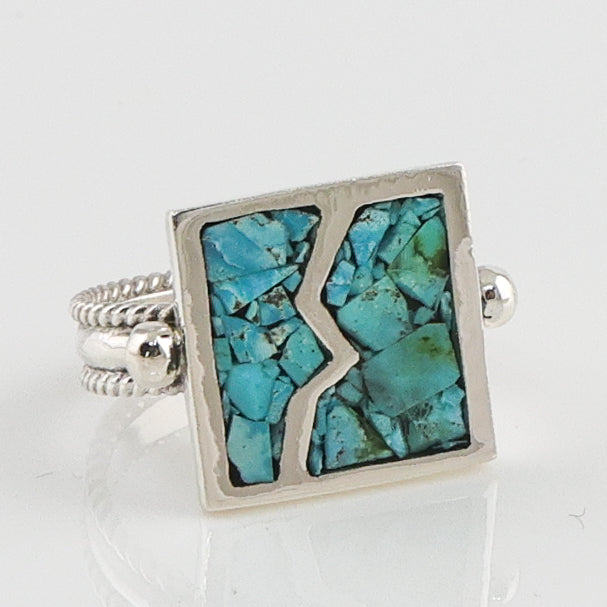Turqoise Inlay Rings Turquoise Inlay Ring – Garland's