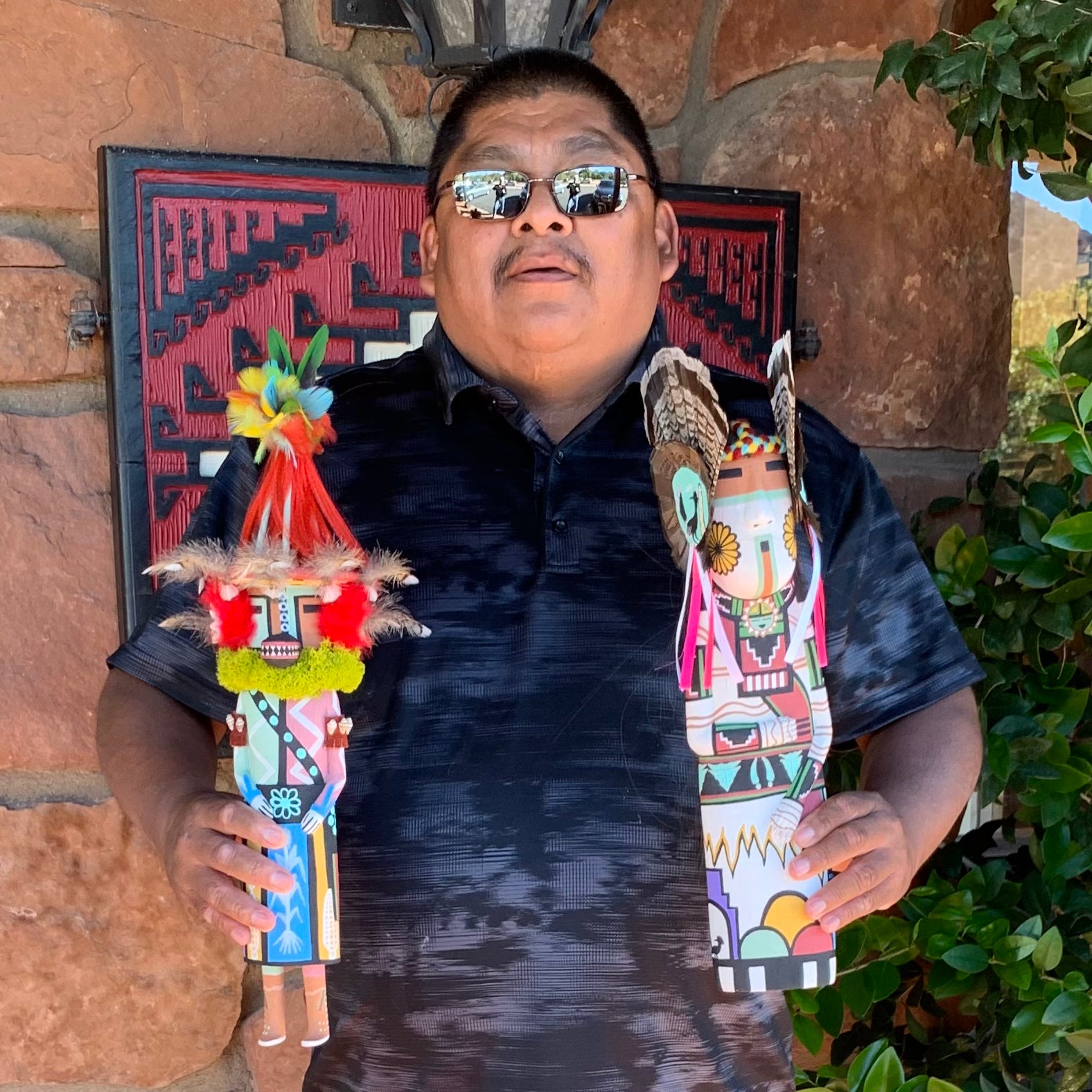 Hopi Marao Kachina by Leander Tenakhongva