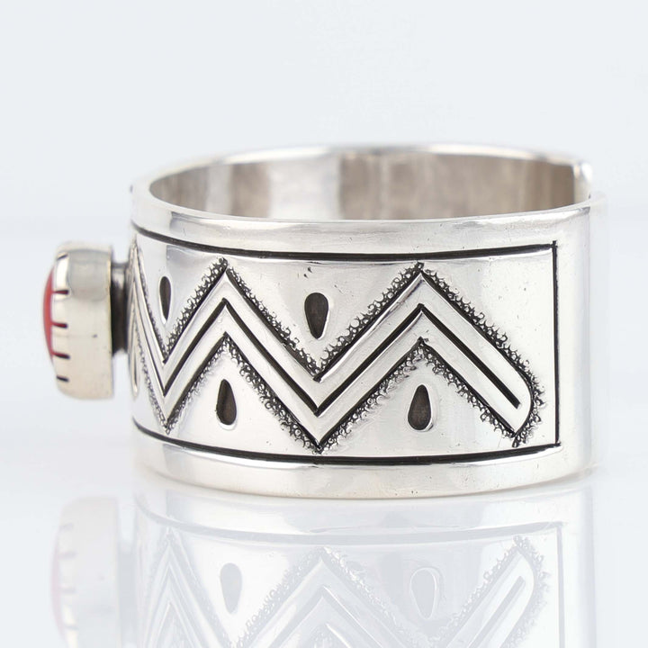 Navajo Coral Cuff