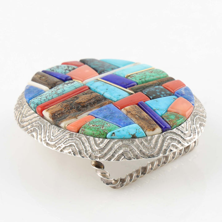 Cobbled Inlay Buckle