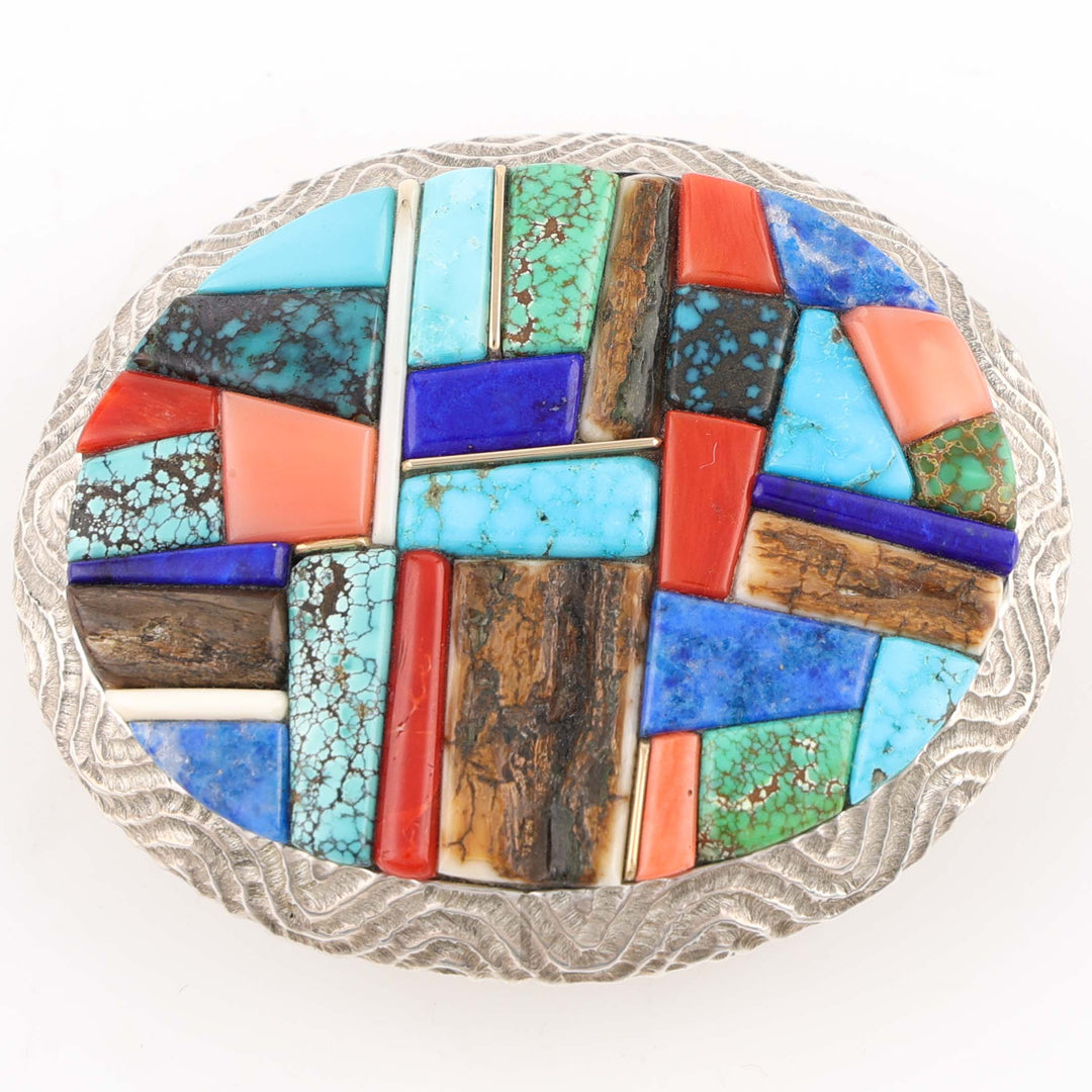 Cobbled Inlay Buckle