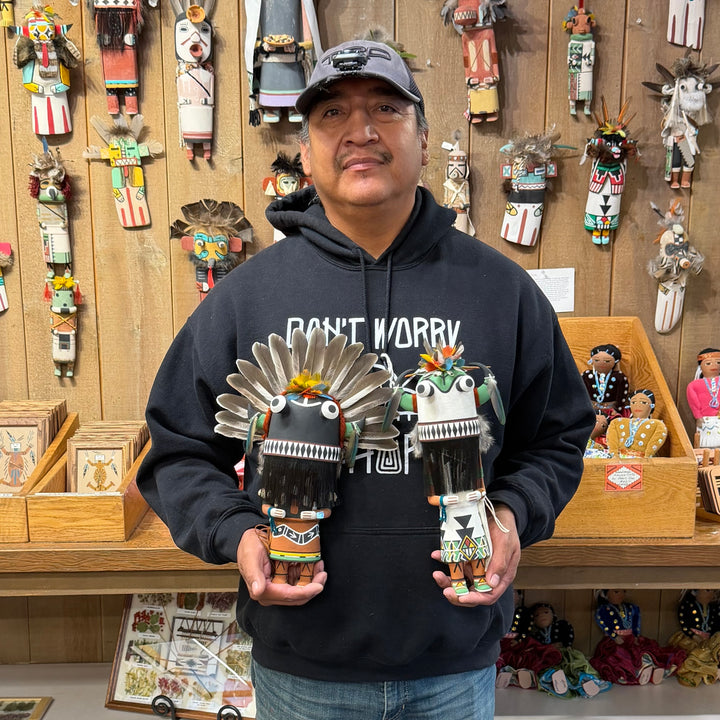 Hopi Broadface Whipper Kachina