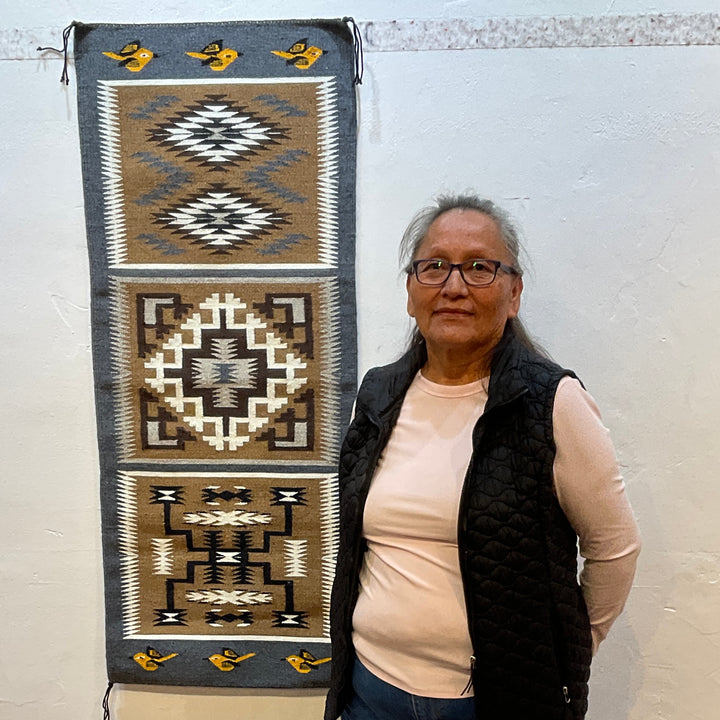 Two Grey Hills Runner with Birds