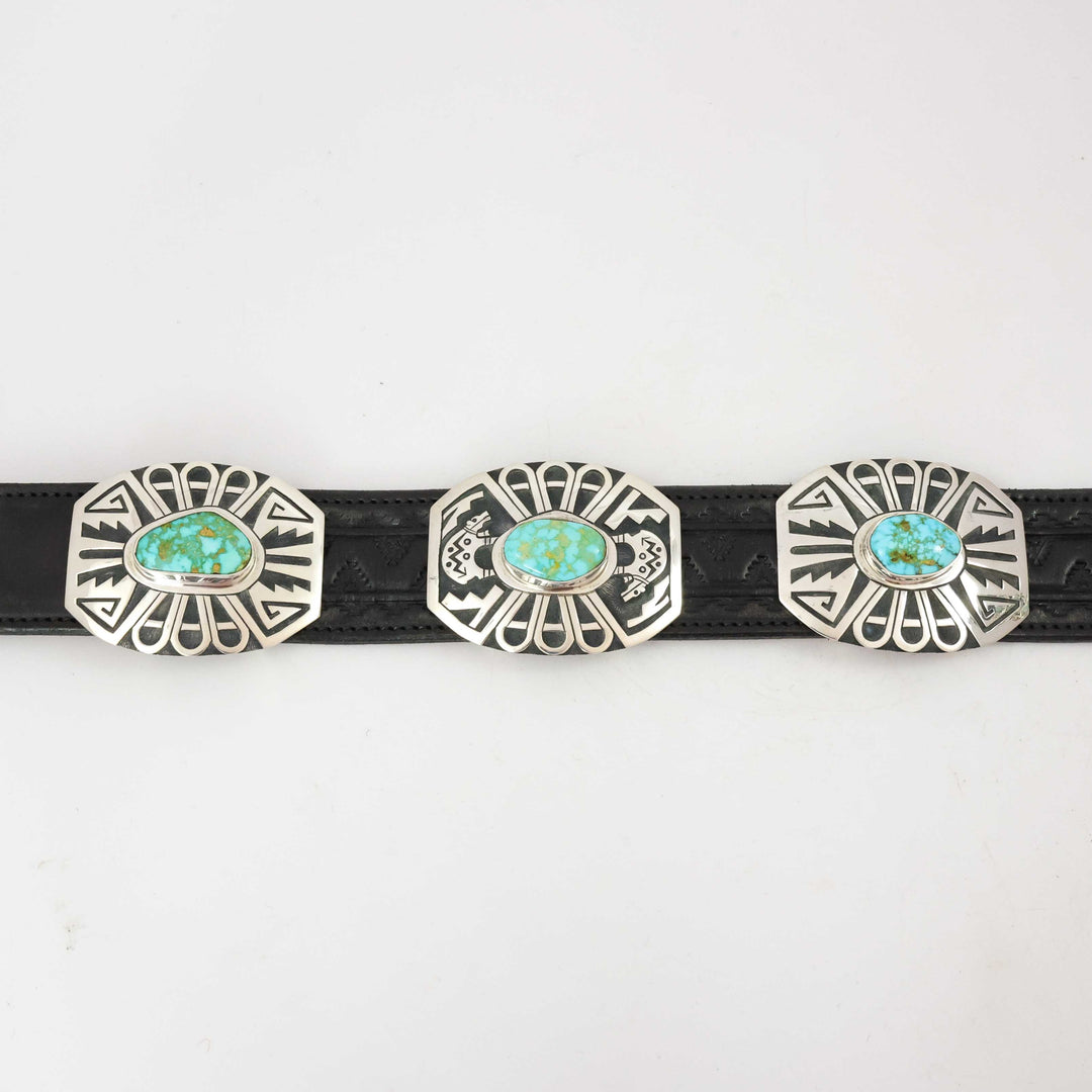 Turquoise Mountain Concho Belt