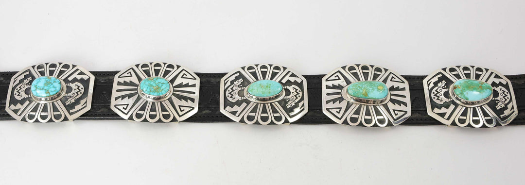 Turquoise Mountain Concho Belt