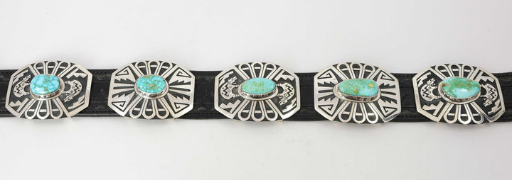 Turquoise Mountain Concho Belt
