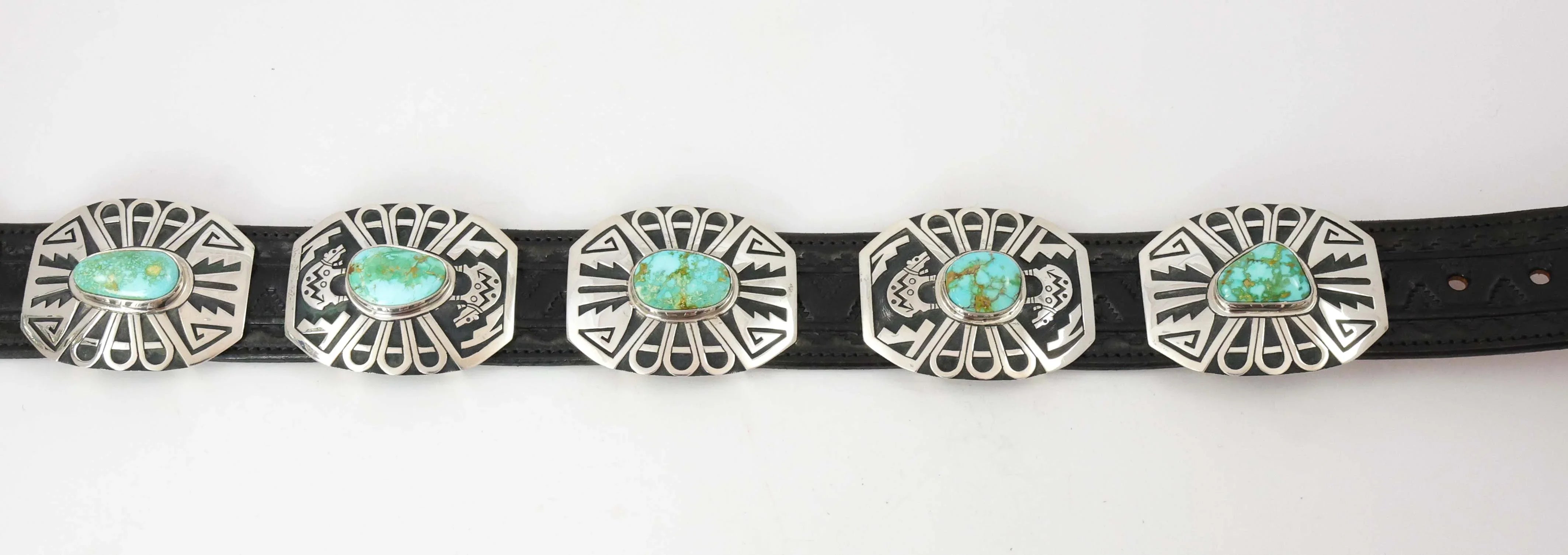 Turquoise Mountain Concho Belt – Garland's Turquoise Mountain Concho Belt – Garland's