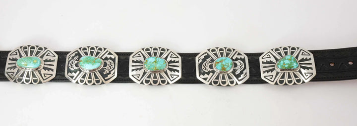 Turquoise Mountain Concho Belt