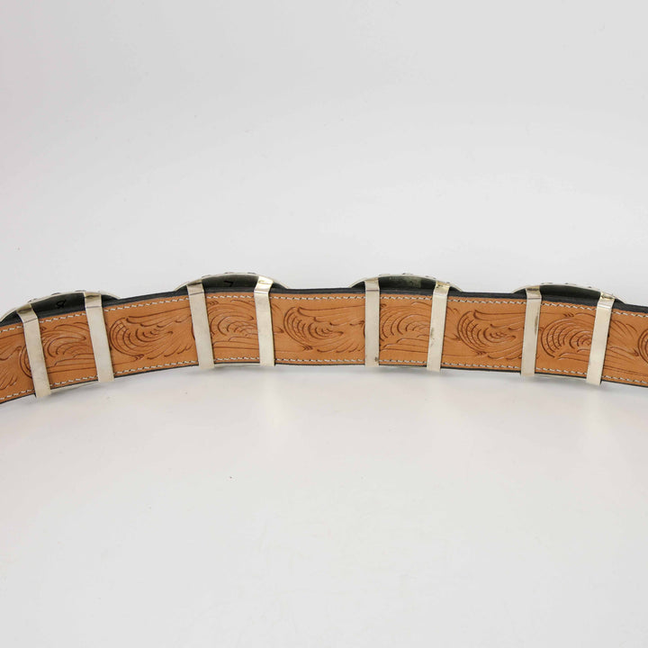 Turquoise Mountain Concho Belt