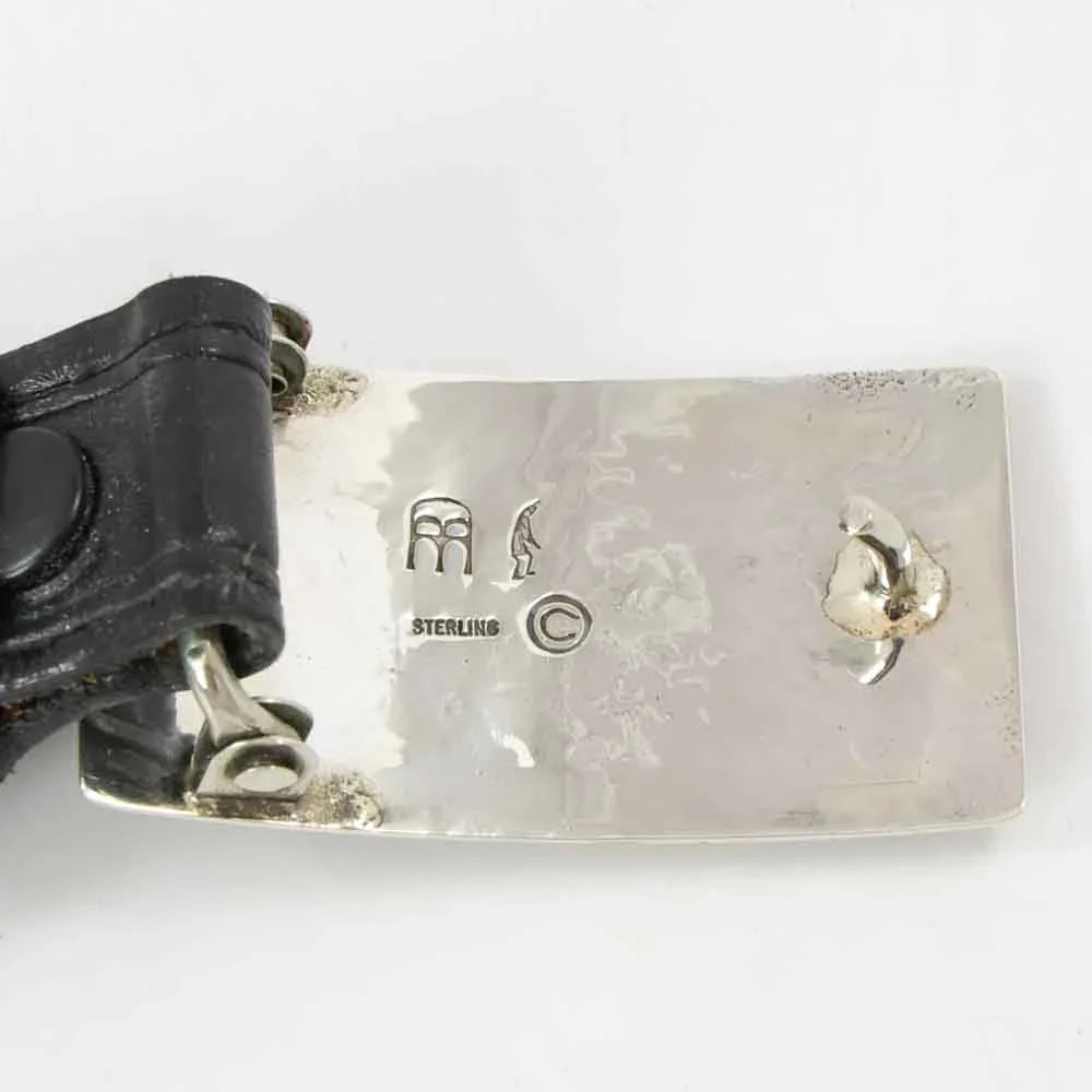 Flute Player Concho Belt