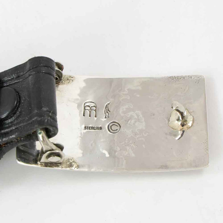 Flute Player Concho Belt