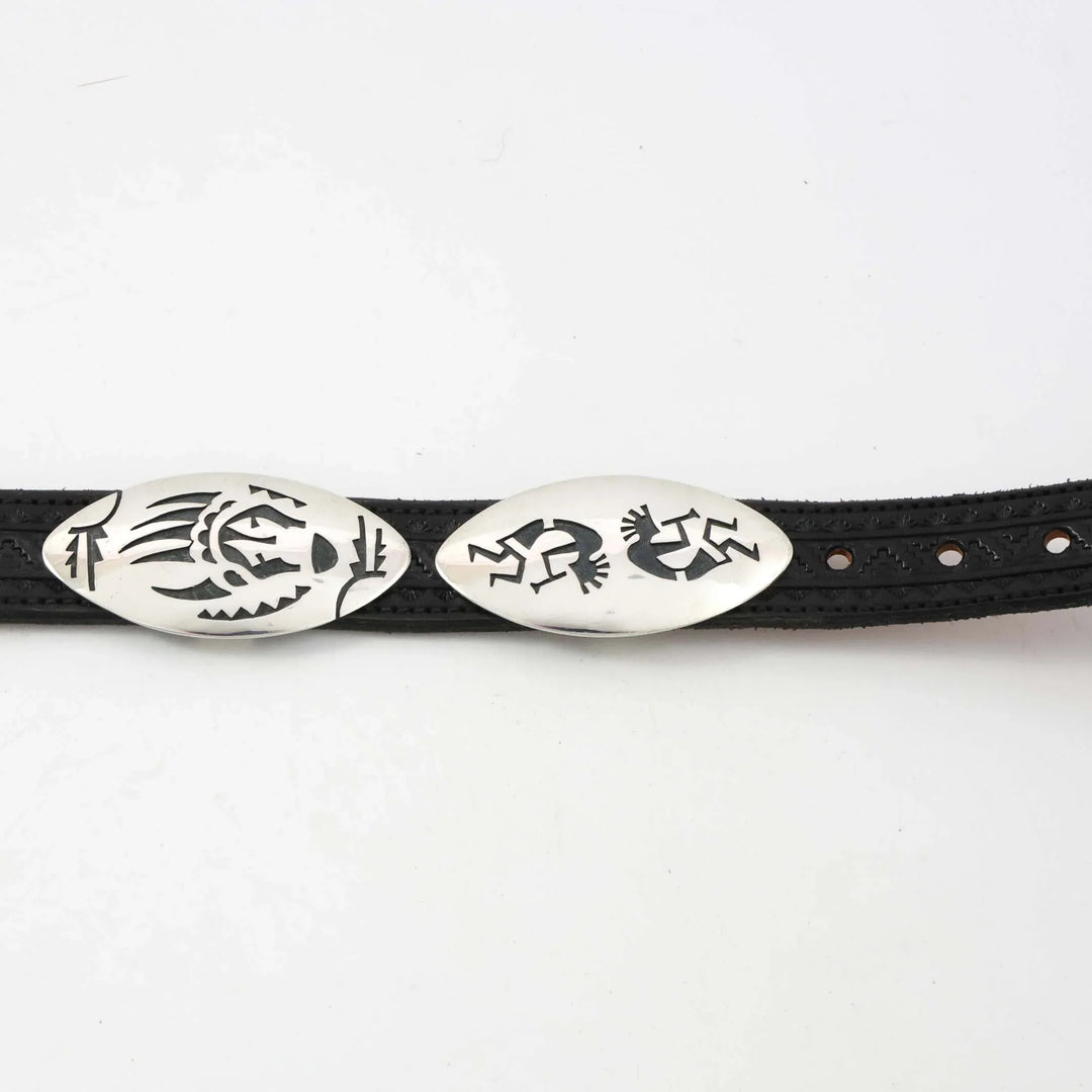 Hopi Overlay Concho Belt