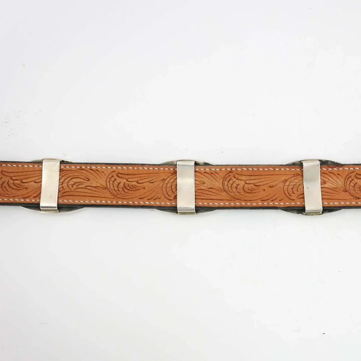 Hopi Overlay Concho Belt