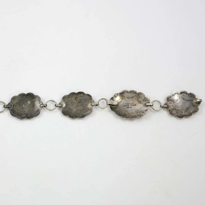 1930s Silver Concho Belt