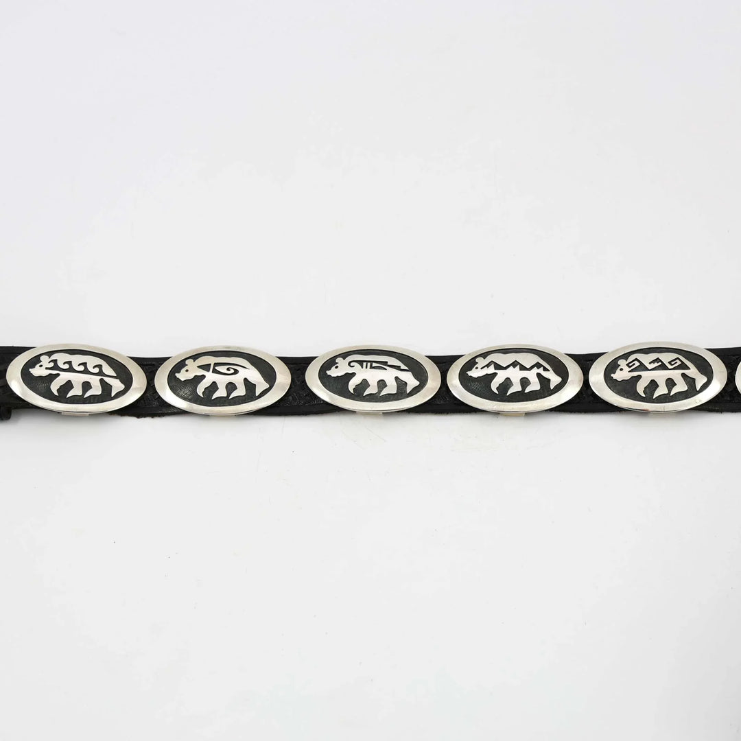 Hopi Bear Concho Belt