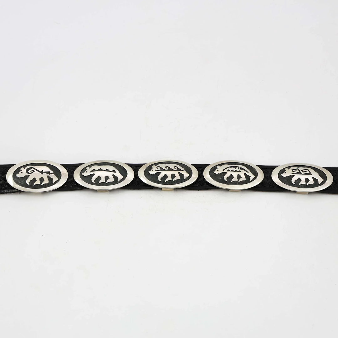 Hopi Bear Concho Belt