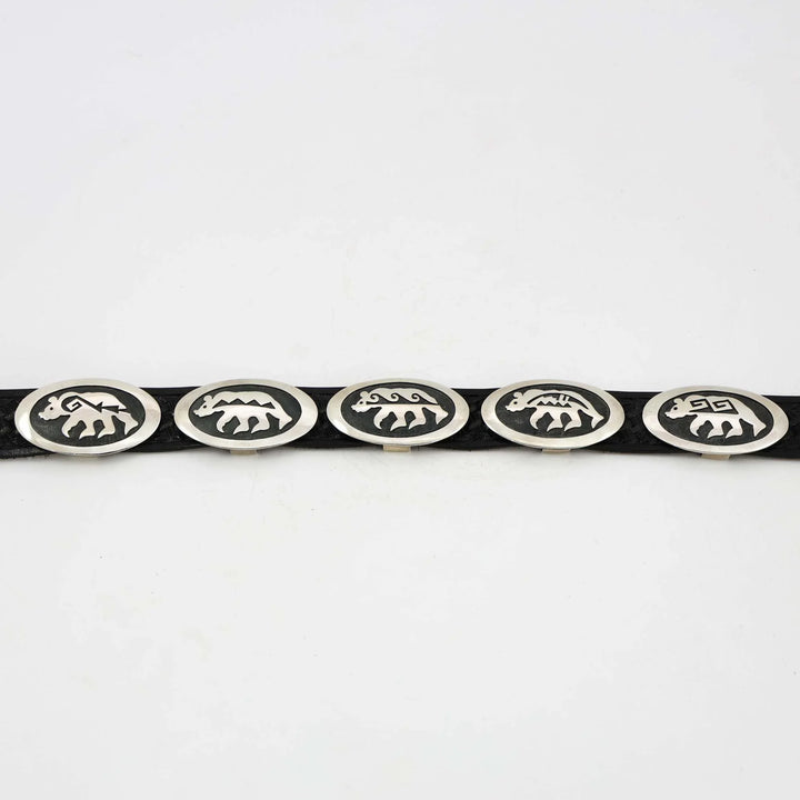 Hopi Bear Concho Belt