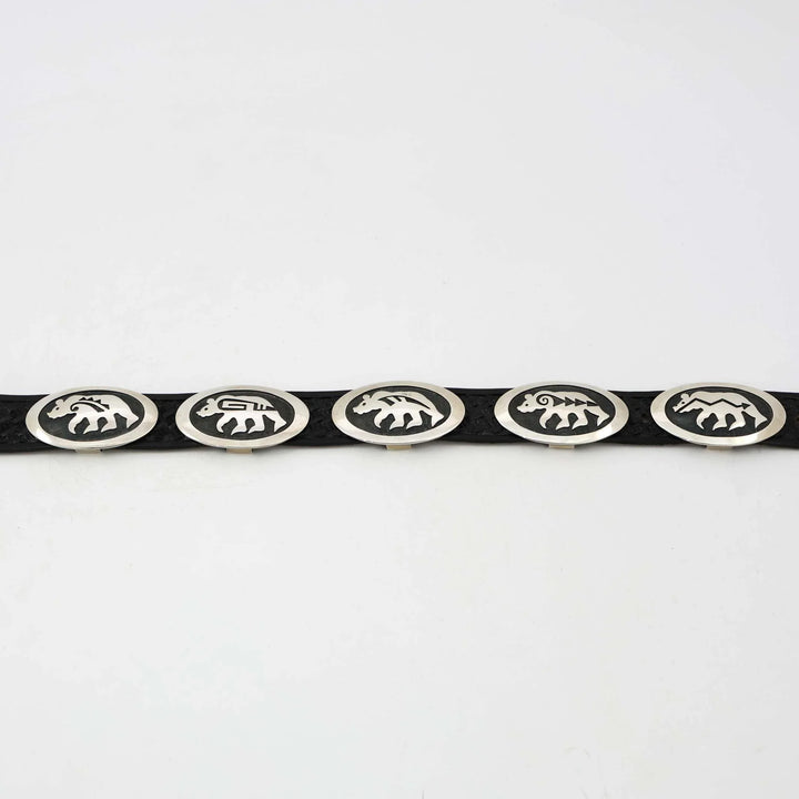 Hopi Bear Concho Belt