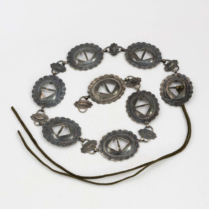 1930s Silver Hat Band