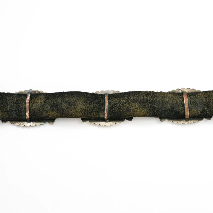 1950s Rainbow Man Concho Belt
