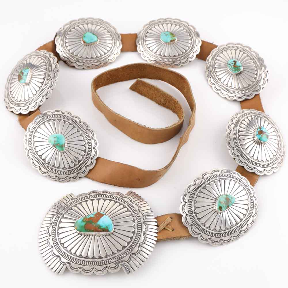 Royston Turquoise Concho Belt