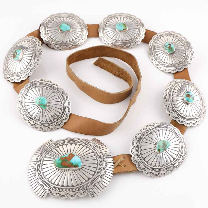 Royston Turquoise Concho Belt