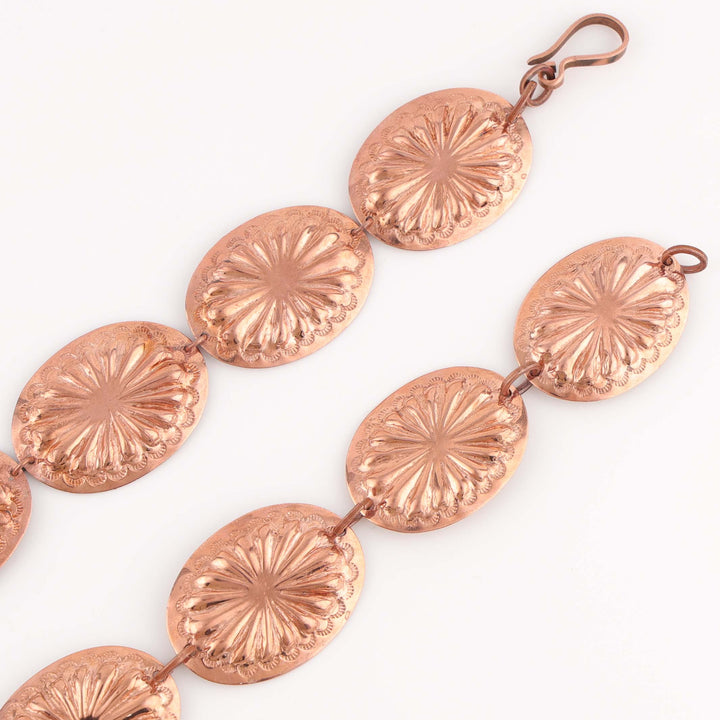 Copper Concho Belt