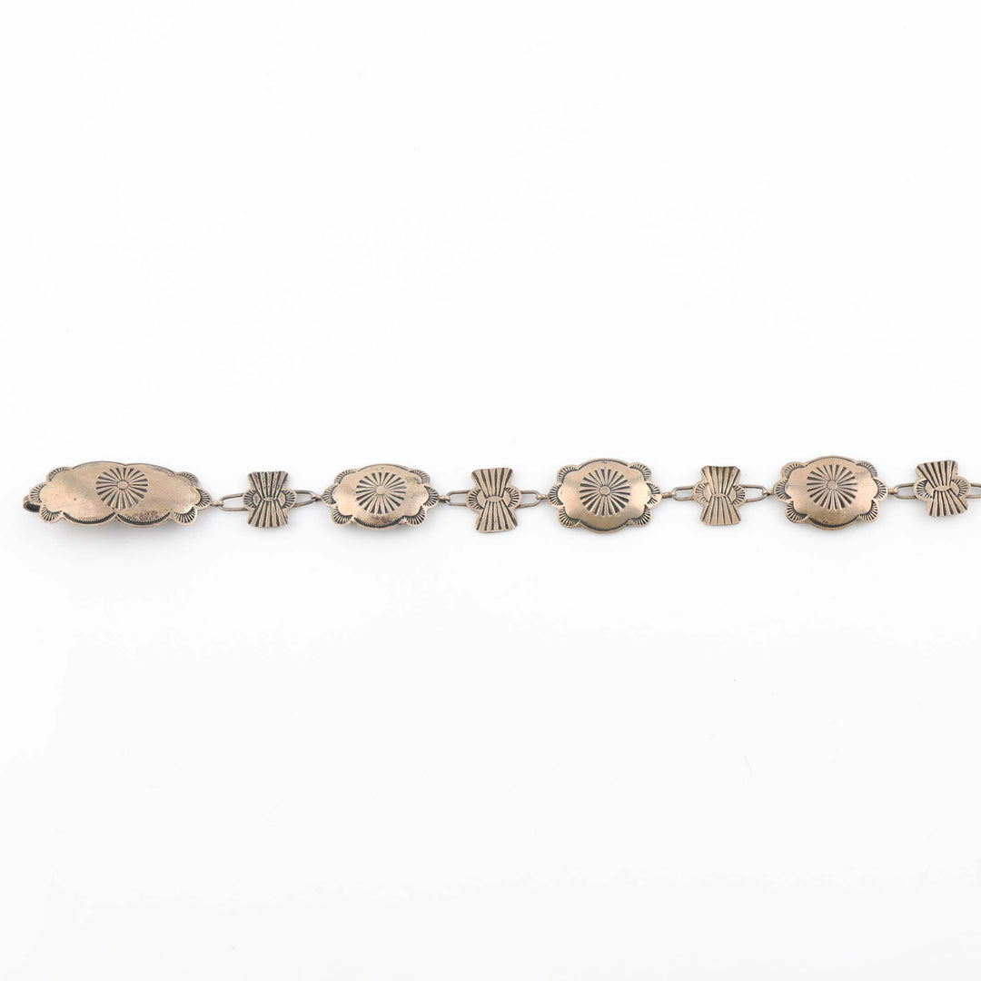 1970s Navajo Link Concho Belt