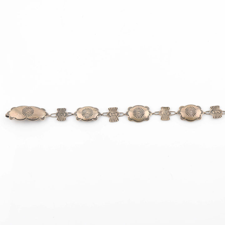 1970s Navajo Link Concho Belt
