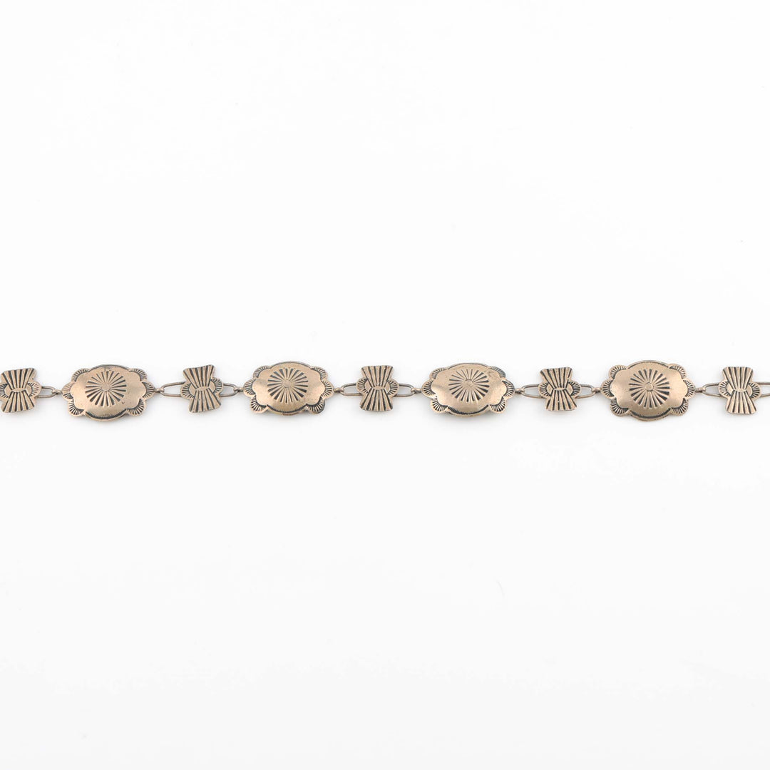 1970s Navajo Link Concho Belt