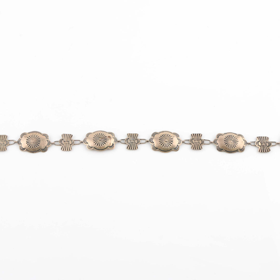 1970s Navajo Link Concho Belt