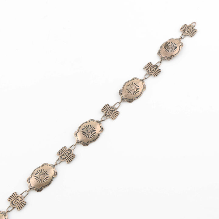 1970s Navajo Link Concho Belt