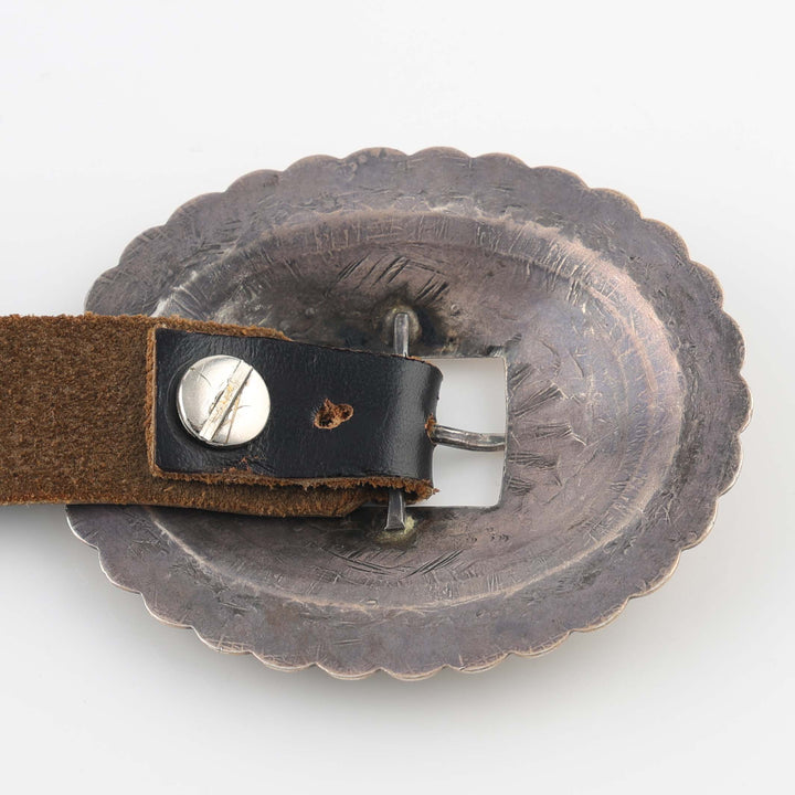 1940s Turquoise Concho Belt