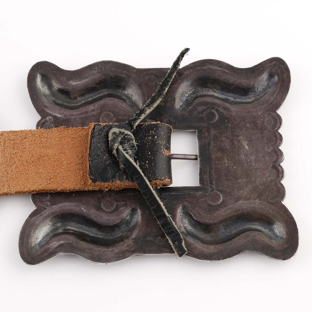 1940s Turquoise Concho Belt