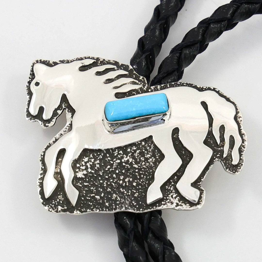 Turquoise Horse Bola Tie