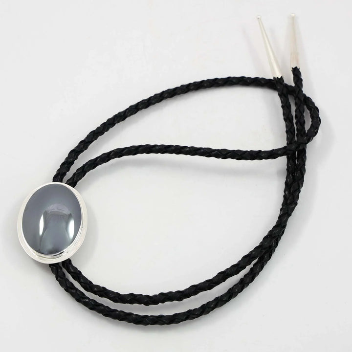 Hematite Bola Tie