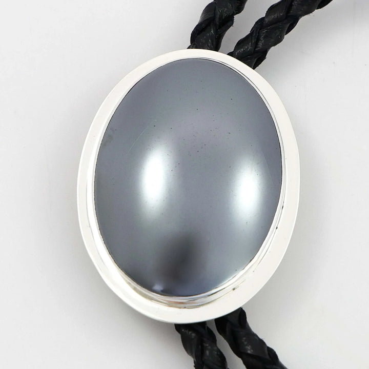 Hematite Bola Tie