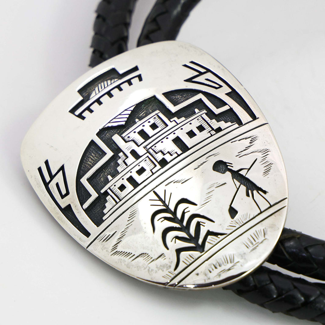 Farming Village Bolo Tie