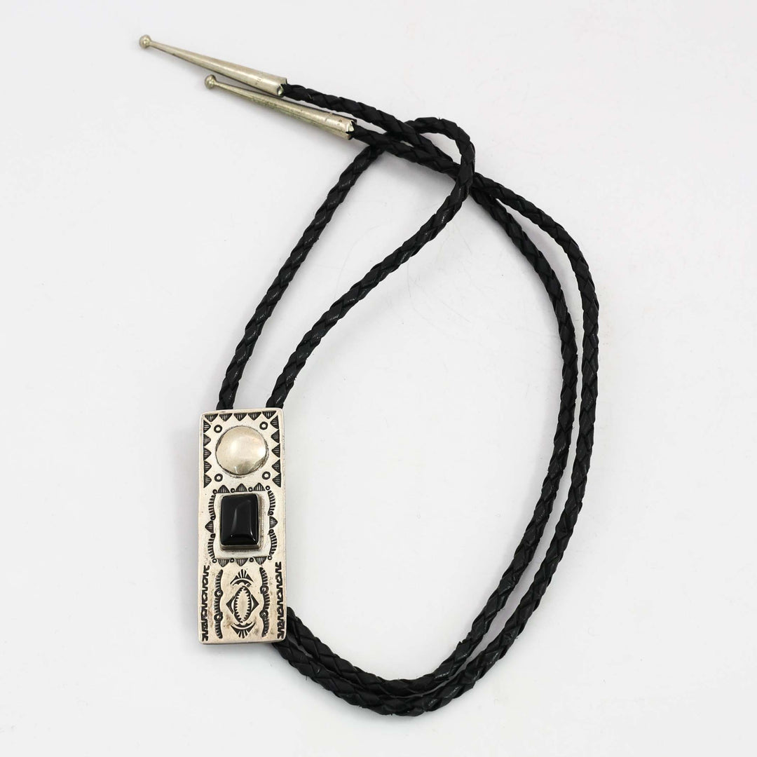 Onyx Bolo Tie