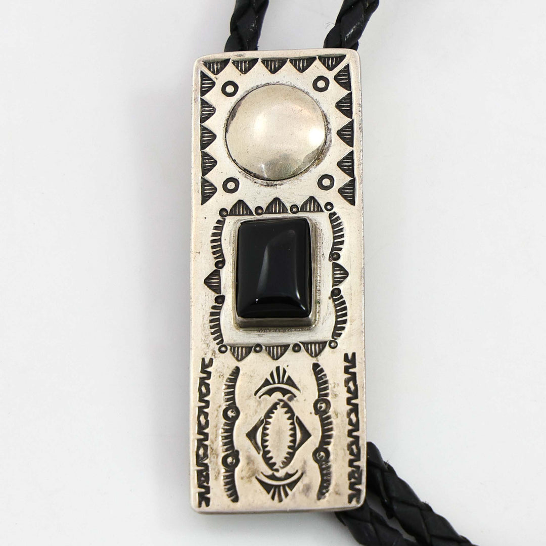Onyx Bolo Tie