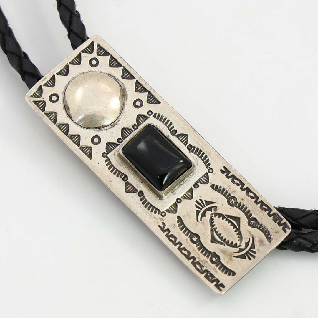 Onyx Bolo Tie