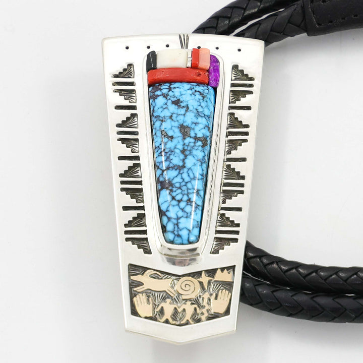 Cobble Inlaid Bola Tie