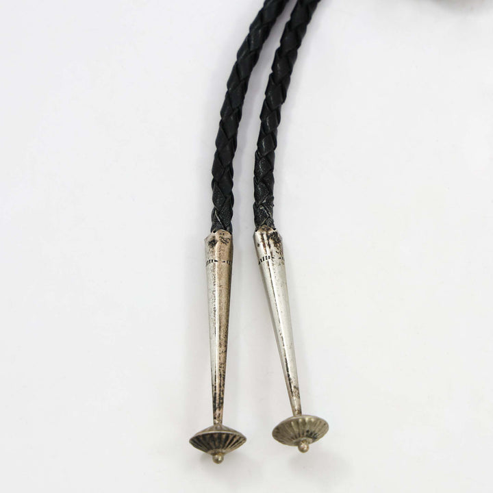 Inlay Wagon Bolo Tie