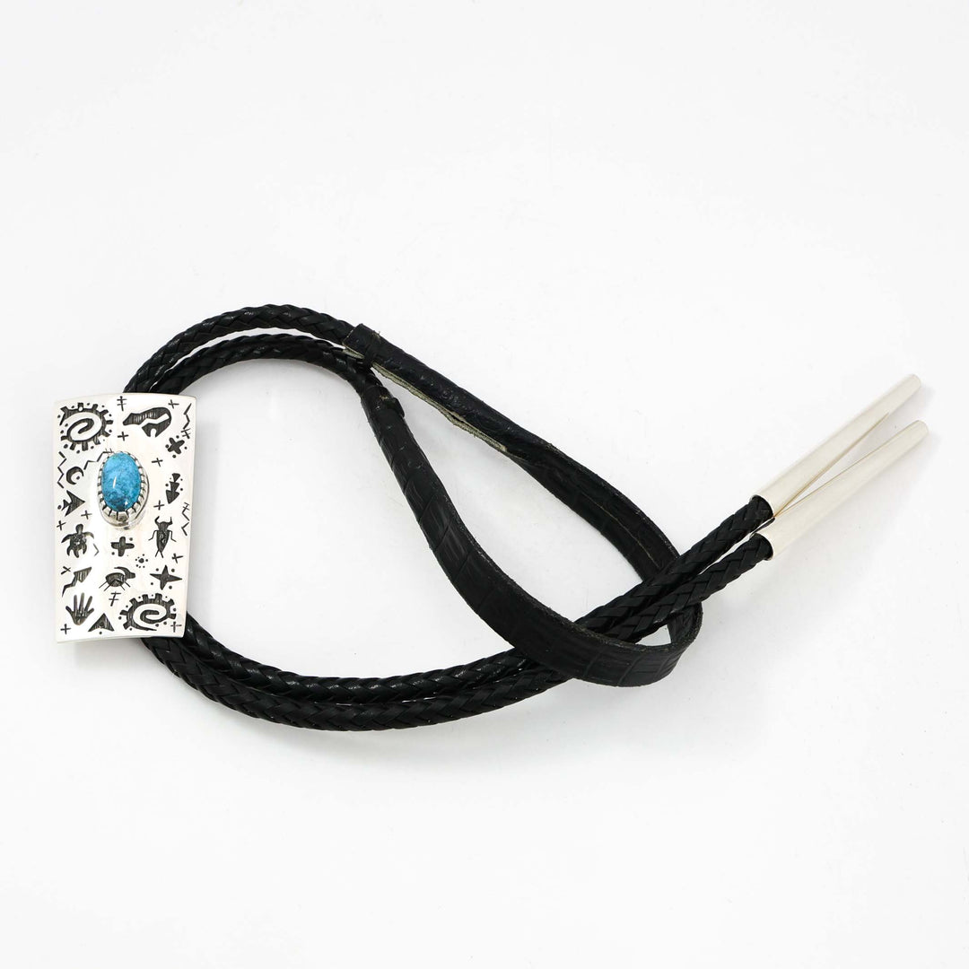 Lone Mountain Turquoise Bola Tie