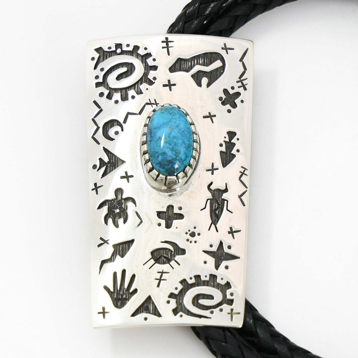 Lone Mountain Turquoise Bola Tie