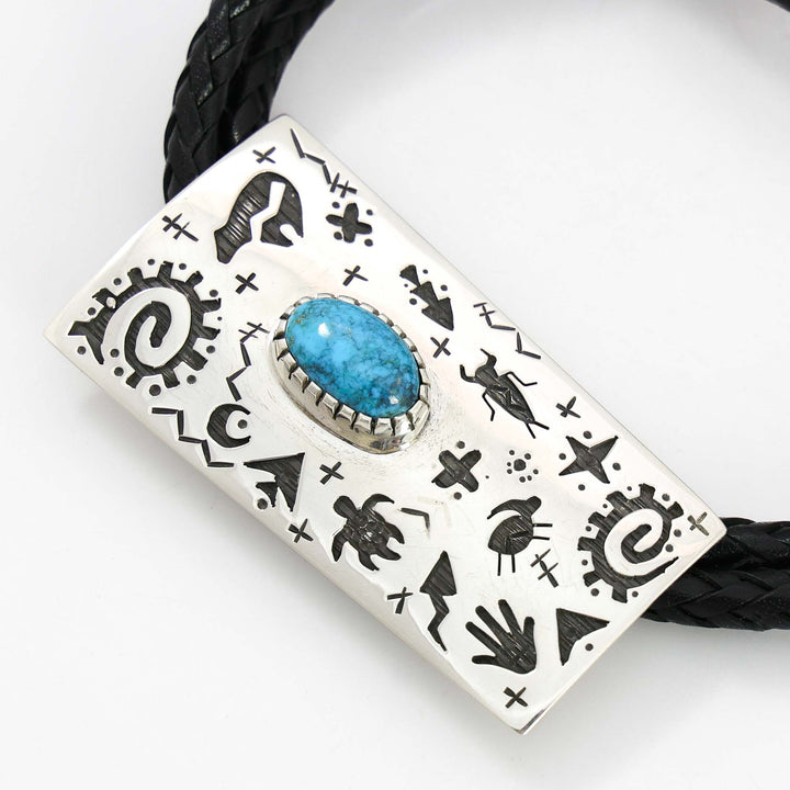 Lone Mountain Turquoise Bola Tie