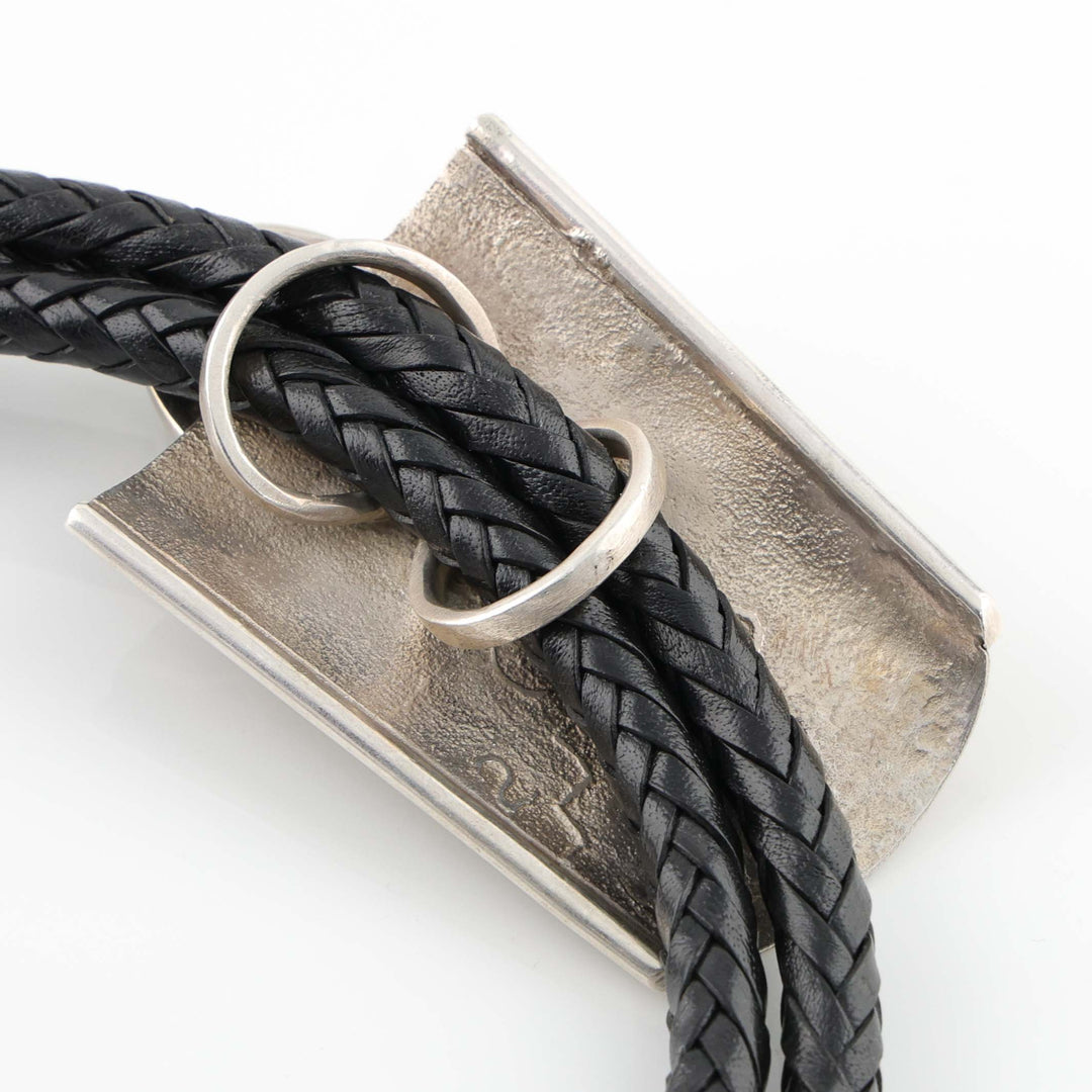 Number Eight Turquoise Bola Tie